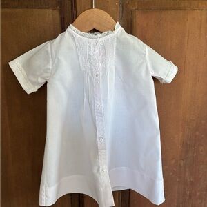 Feltman Bros Baby Dress – Pale Pink Hand Embroidered – NB